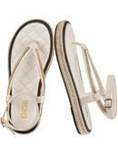 Sandália Corda Corrente Gigil