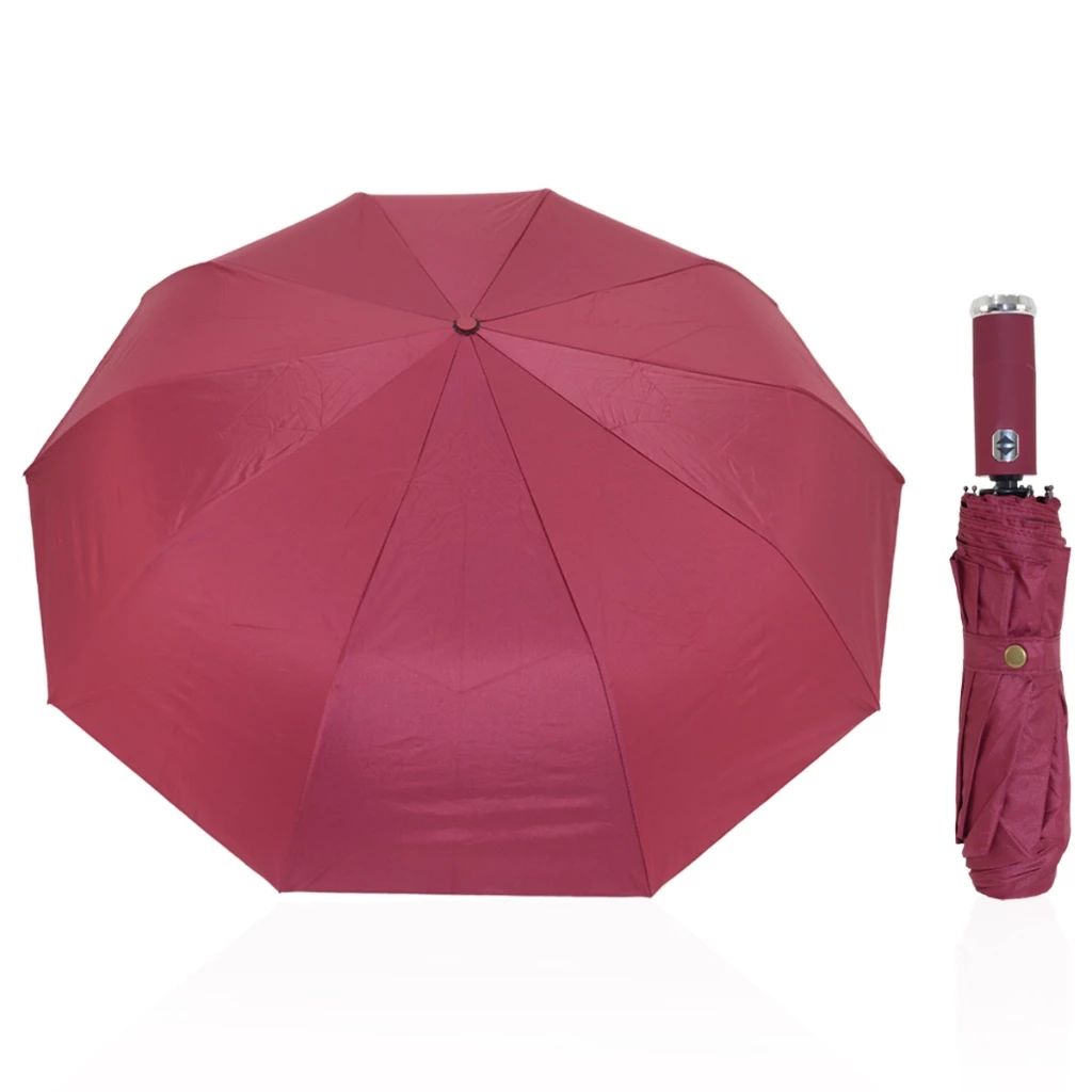 Guarda-Chuva com Lanterna Reforçado e Automático Thunder 116cm