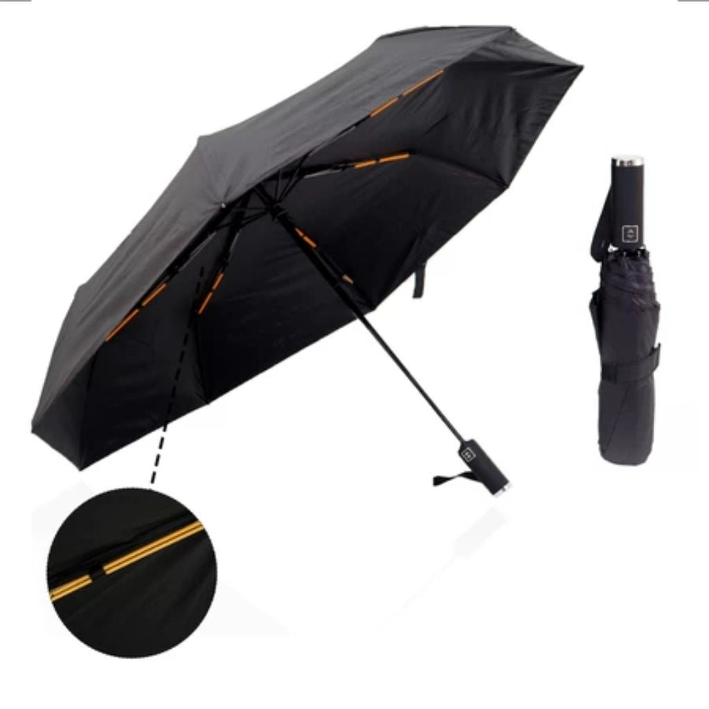 Guarda-Chuva com Lanterna Reforçado e Automático Thunder 116cm