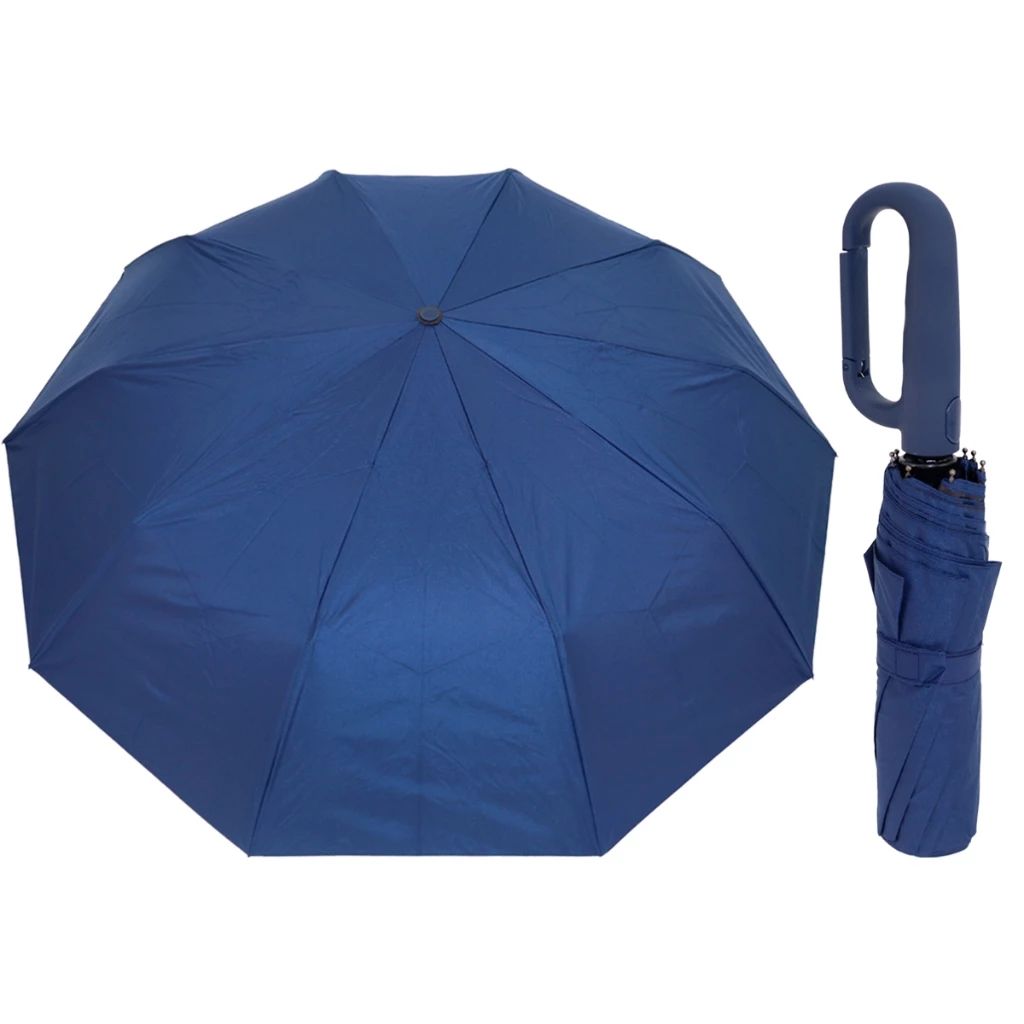 Guarda-Chuva Automatico abre e fecha Portátil Mosquetão 115cm