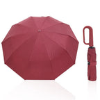 Guarda-Chuva Automatico abre e fecha Portátil Mosquetão 115cm