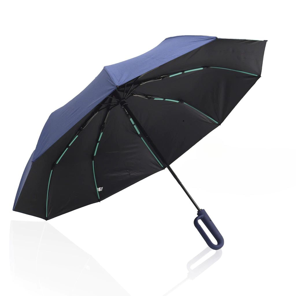 Guarda-Chuva Automatico abre e fecha Portátil Mosquetão 115cm