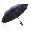 Guarda-Chuva Automatico abre e fecha Portátil Mosquetão 115cm
