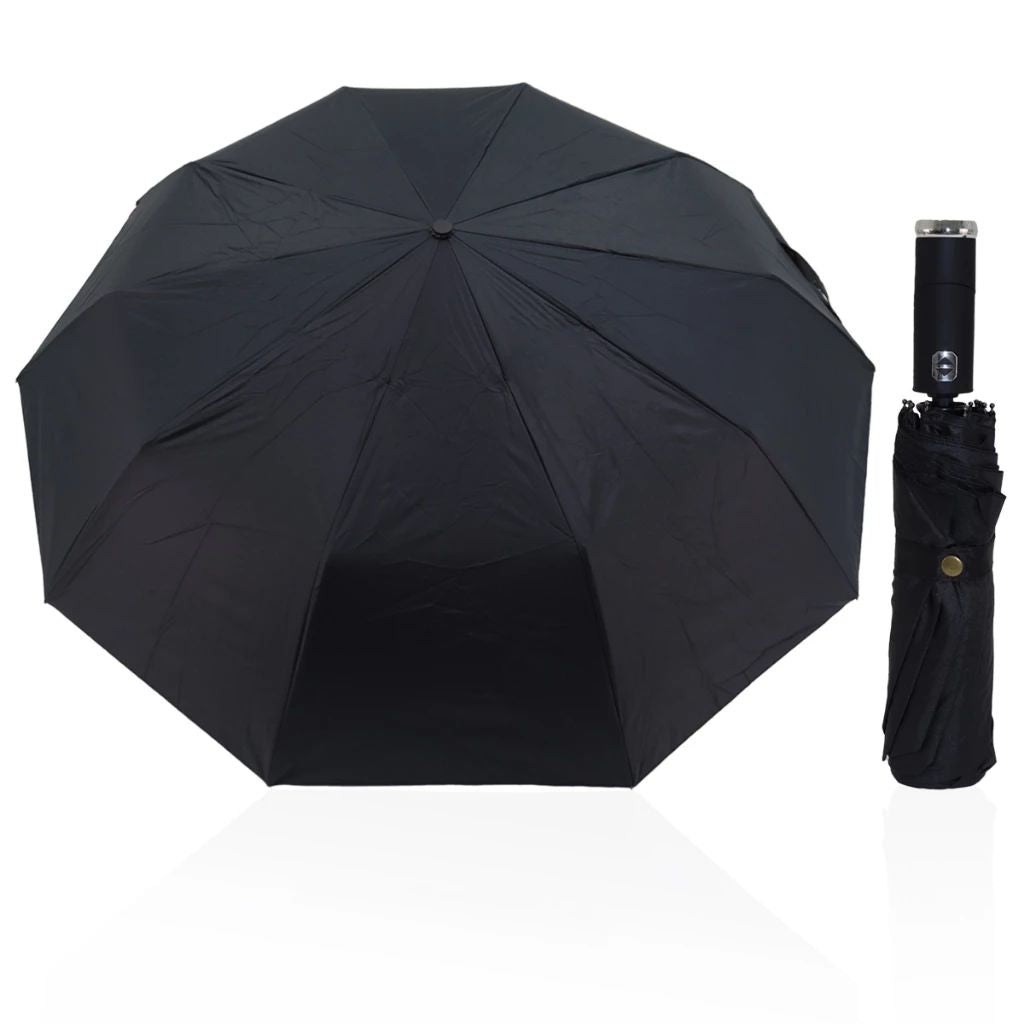 Guarda-Chuva com Lanterna Reforçado e Automático Thunder 116cm