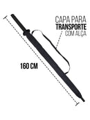 Guarda-Chuva Reforçado com Cabo Estilo Katana Ronin 141cm