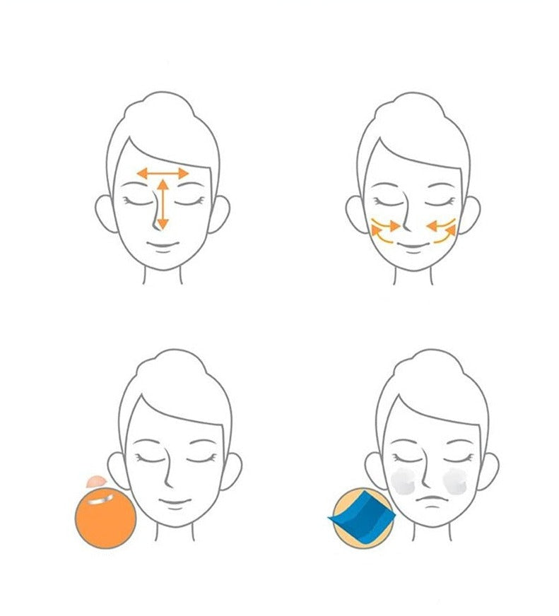 Rolo Facial com pedra vulcânica removedor de oleosidade