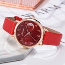 Relógio Feminino Quartzo Moon Ladies