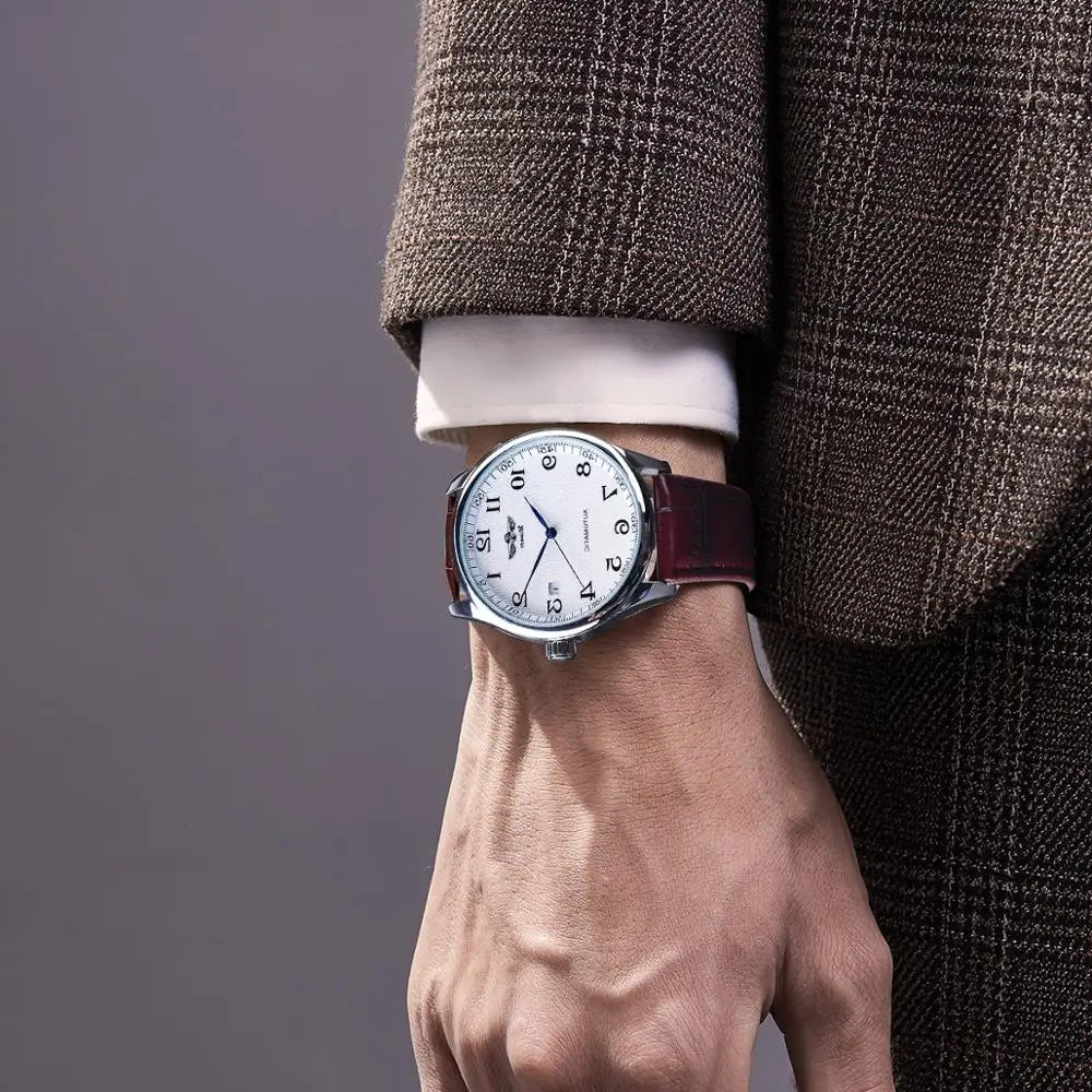 Relógio Winner masculino modelo GMT1131-5