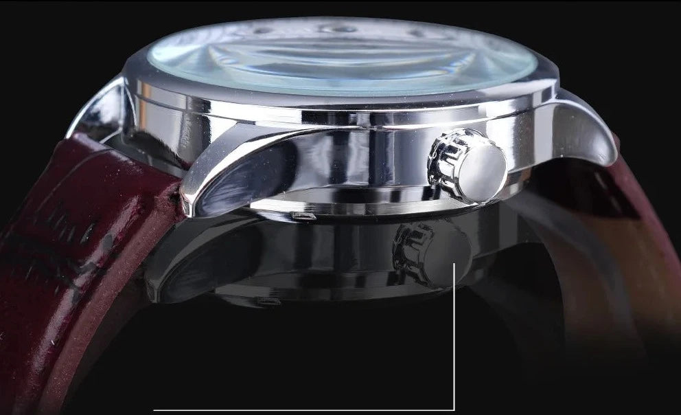 Relógio Winner masculino modelo GMT1131-5