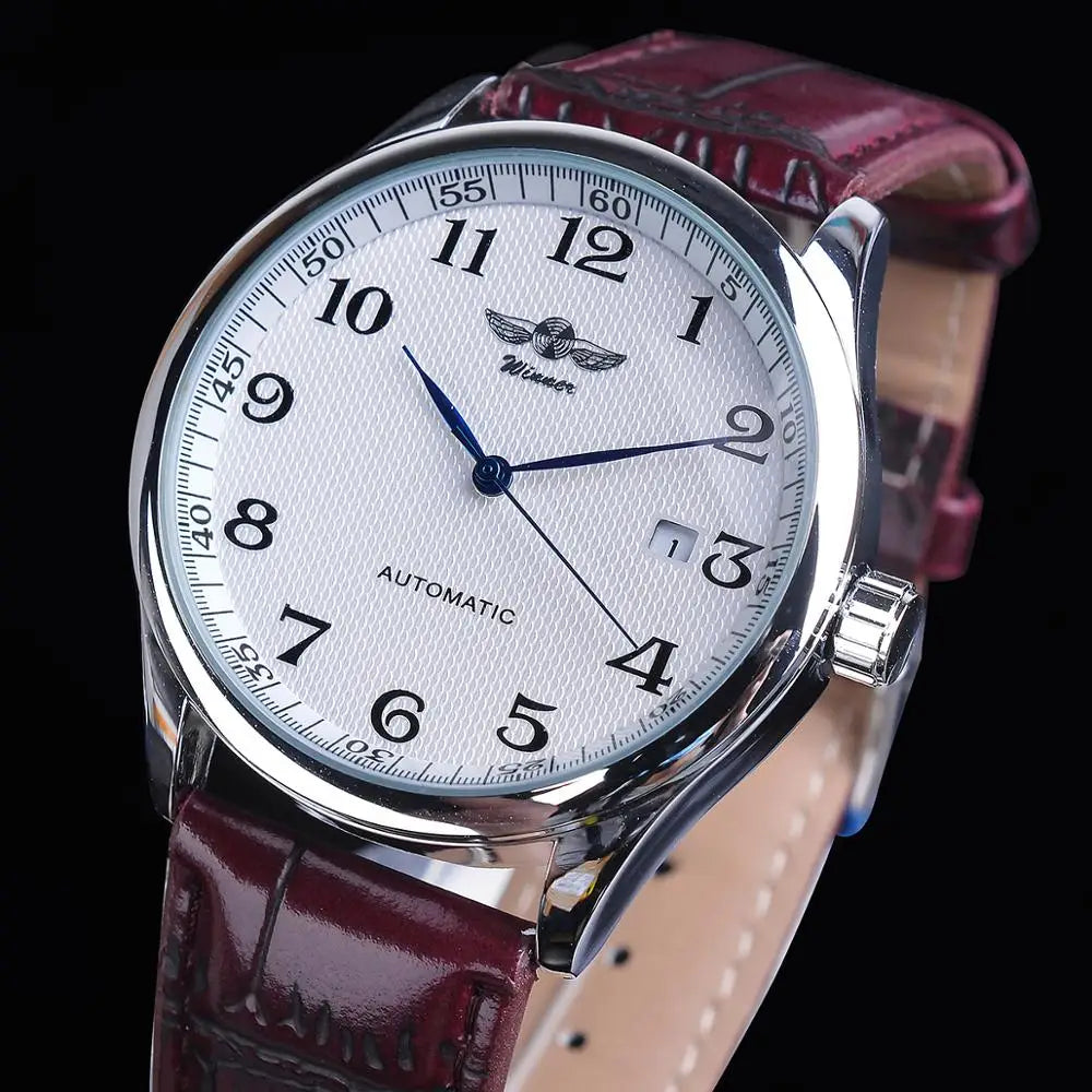 Relógio Winner masculino modelo GMT1131-5