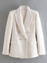 Blazer de Lã Feminino DeLux
