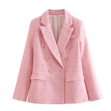 Blazer de Lã Feminino DeLux