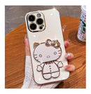 Case Hello Kitty com espelho Para iPhone