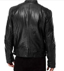 Jaqueta de couro masculina Circuit