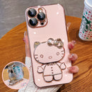 Case Hello Kitty com espelho Para iPhone