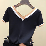 Blusa em Gola V