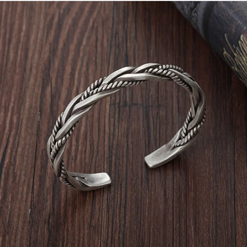 Bracelete em Prata 925 Masculina