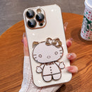 Case Hello Kitty com espelho Para iPhone
