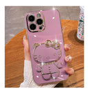 Case Hello Kitty com espelho Para iPhone