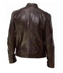 Jaqueta de couro masculina Circuit