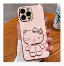 Case Hello Kitty com espelho Para iPhone