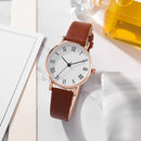 Relógio Feminino com pulseira e bracelete Roma