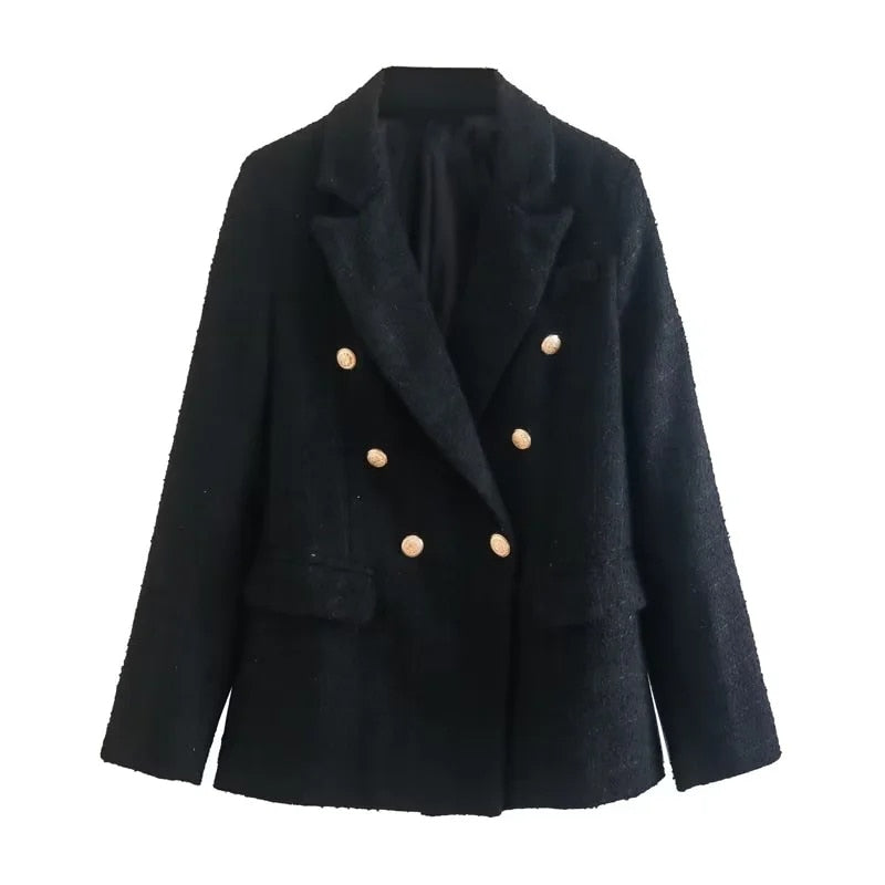 Blazer de Lã Feminino DeLux