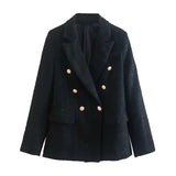 Blazer de Lã Feminino DeLux