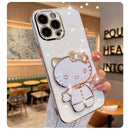 Case Hello Kitty com espelho Para iPhone