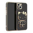 Case Hello Kitty com espelho Para iPhone