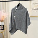 Poncho Labelle Feminino de malha