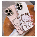 Case Hello Kitty com espelho Para iPhone
