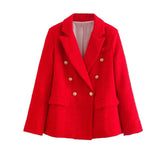 Blazer de Lã Feminino DeLux