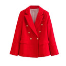 Blazer de Lã Feminino DeLux
