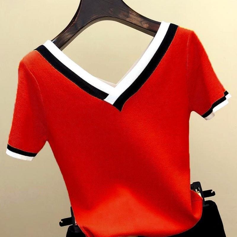 Blusa em Gola V