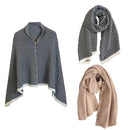 Poncho Labelle Feminino de malha