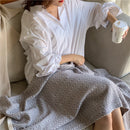 Poncho Labelle Feminino de malha