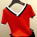Blusa em Gola V