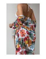 Biquini Floral & Saida de praia