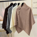 Poncho Labelle Feminino de malha