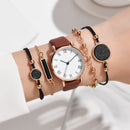 Relógio Feminino com pulseira e bracelete Roma