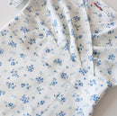 Vestido Floral com fenda lateral