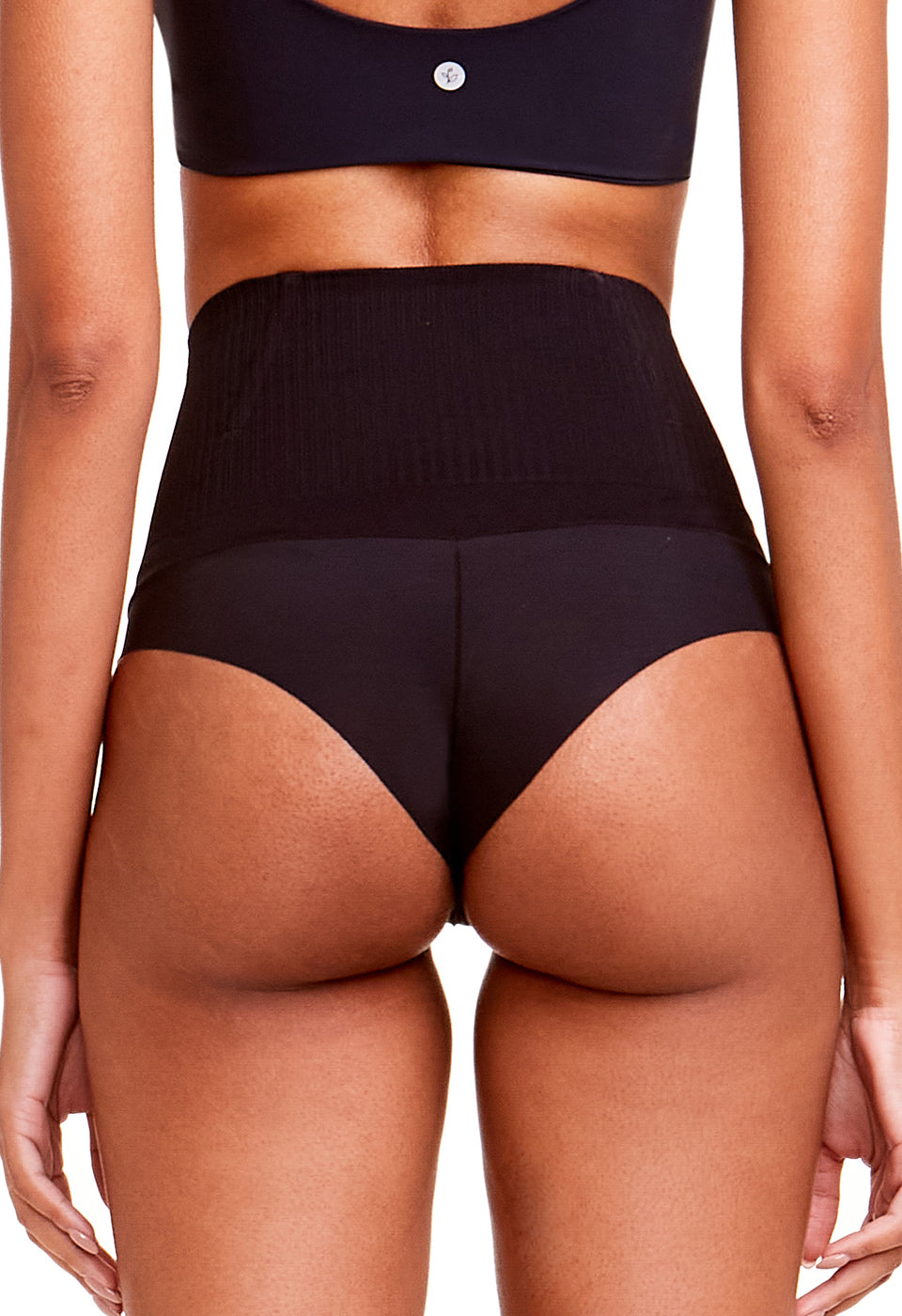 Calcinha Modeladora Cintura Alta Fio Dental Invisível Afina Cintura Rio Negro