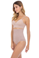 Calcinha Modeladora Abdominal Biquíni Com Barbatana Afina Cintura Blush