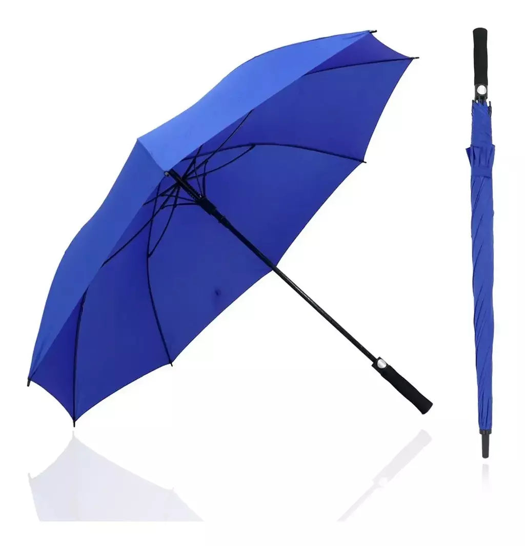 Guarda Chuva Grande 134cm Automático 8 Hastes Fibra de Vidro