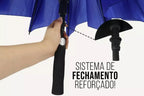 Guarda Chuva Grande 134cm Automático 8 Hastes Fibra de Vidro