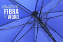 Guarda Chuva Grande 134cm Automático 8 Hastes Fibra de Vidro