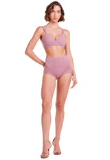 Calcinha Modeladora Cintura Alta Boxer Invisível Afina Cintura Boto