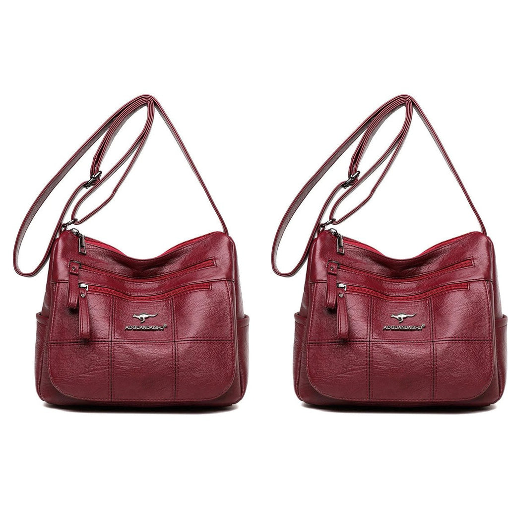 Kit com 2 bolsas Bali vermelhas