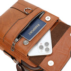 Bolsa Masculina Transversal Marrom
